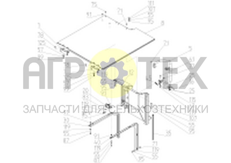 Чертеж Капот (181.58.47.500)